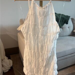 Peppermayo Aullie White Mini Dress